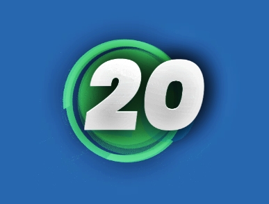 Vergrößertes Logo von 20bet